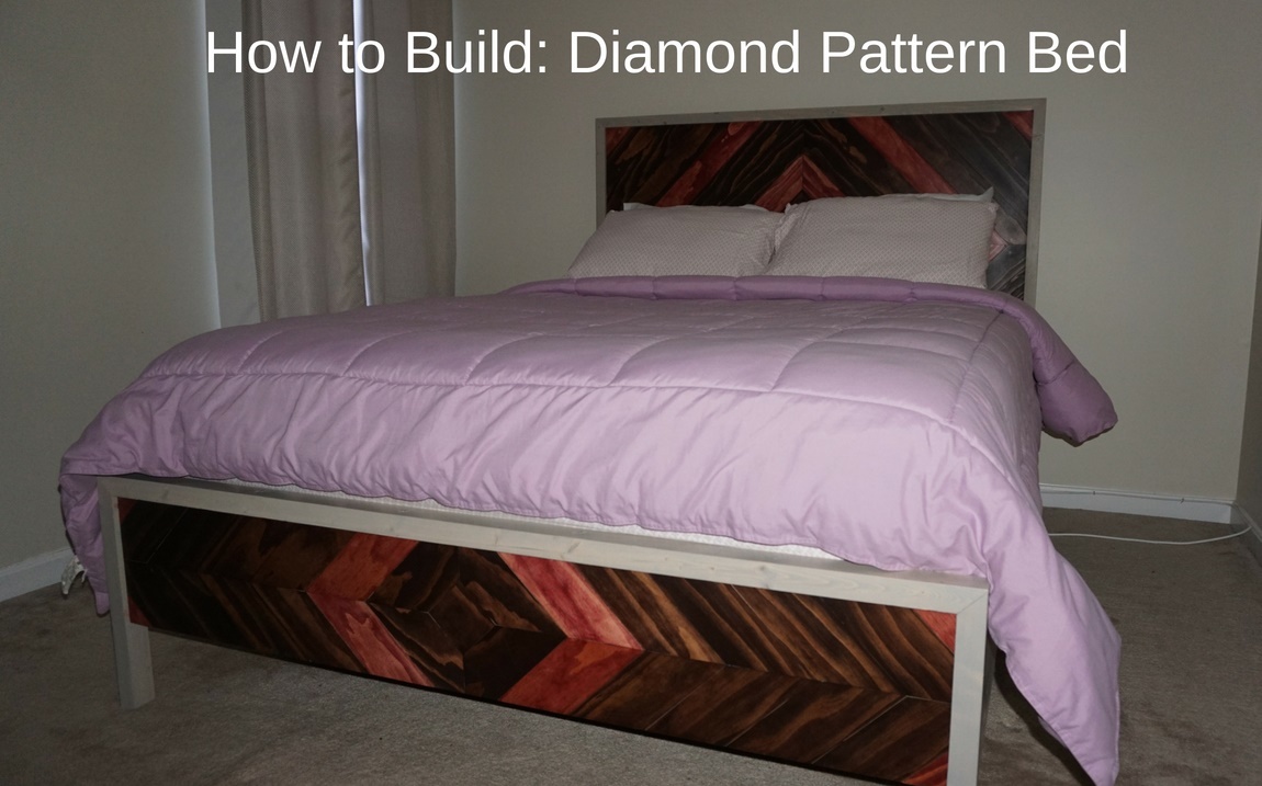 Playful Diamond Pattern Bed Ana White